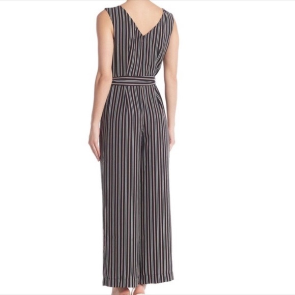 Max Studio Striped Jumpsuit - Picture 2 of 5